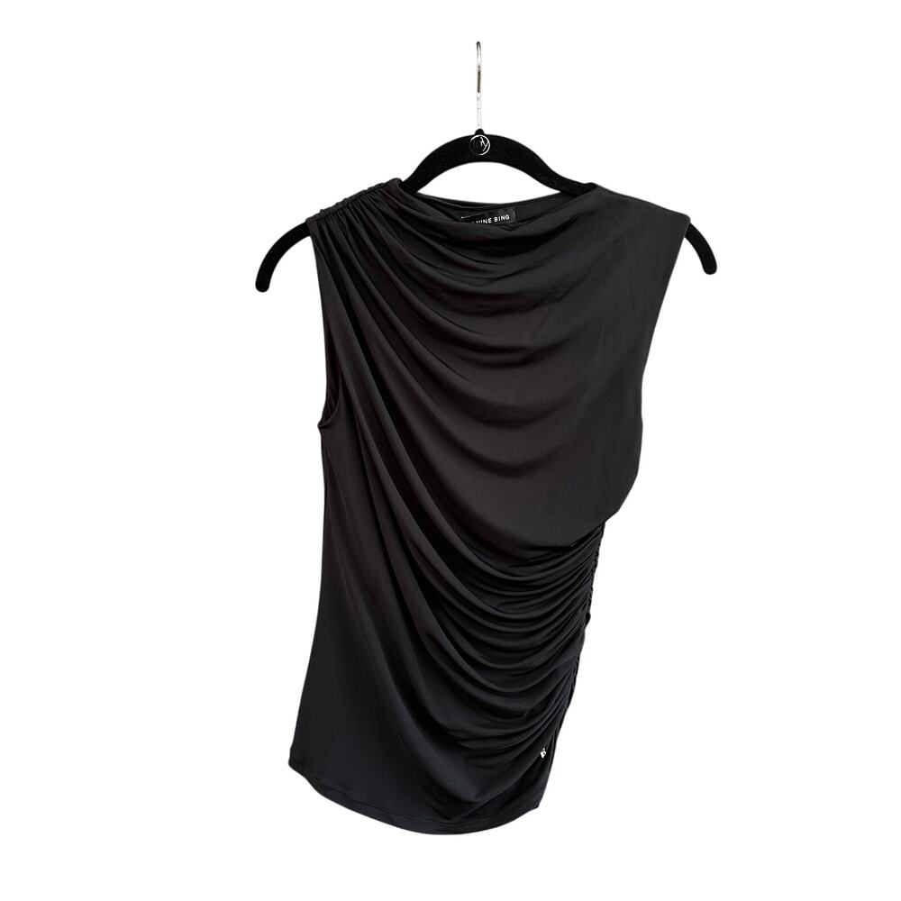 Anine Bing Lucia Top in Black